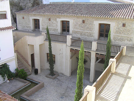 Casa del Apero - the multipurpose building and cultural centre.